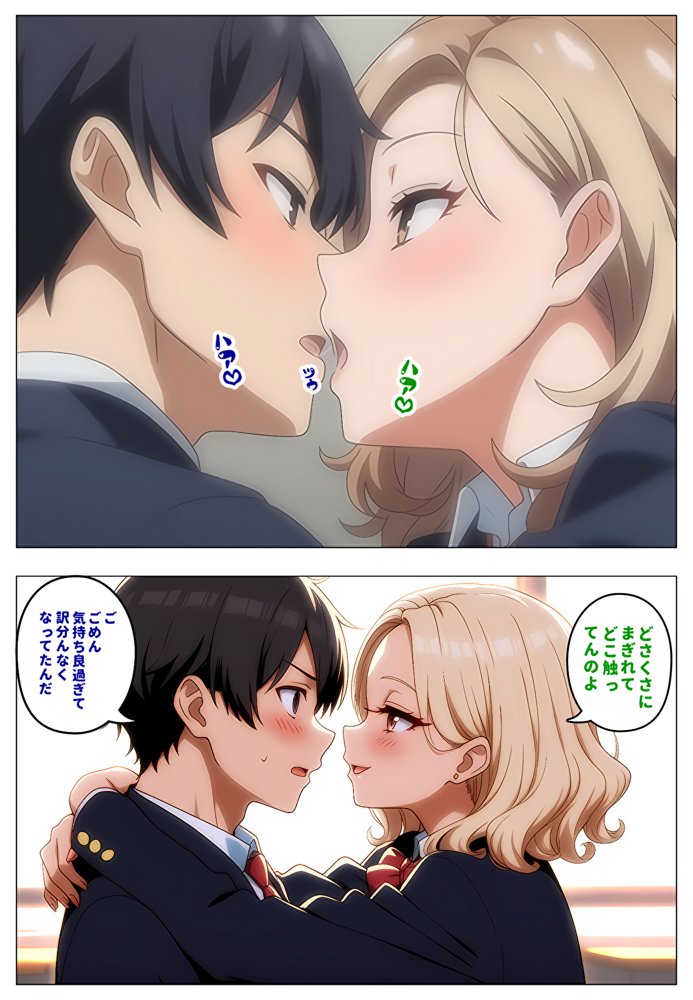 【メッチャエロい作品なので新作セールします】委員長とギャルがセックス勝負を始めたんだが俺が審判をする事になった話 エロ同人誌画像 012