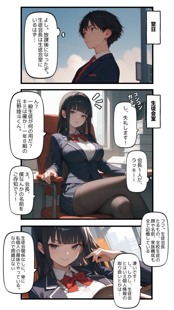 催●アプリでウザい妹と恐怖の生徒会長を支配する話 エロ同人誌画像 013