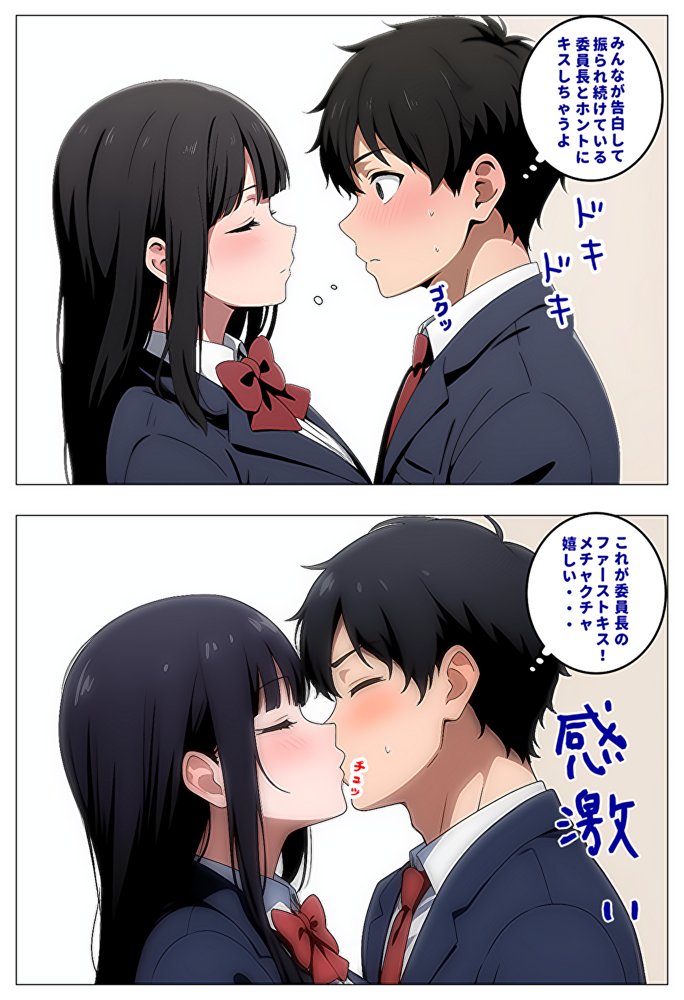 【メッチャエロい作品なので新作セールします】委員長とギャルがセックス勝負を始めたんだが俺が審判をする事になった話 エロ同人誌画像 015