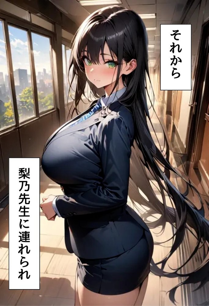 爆乳数学教師のえっちな授業 エロ同人誌画像 019