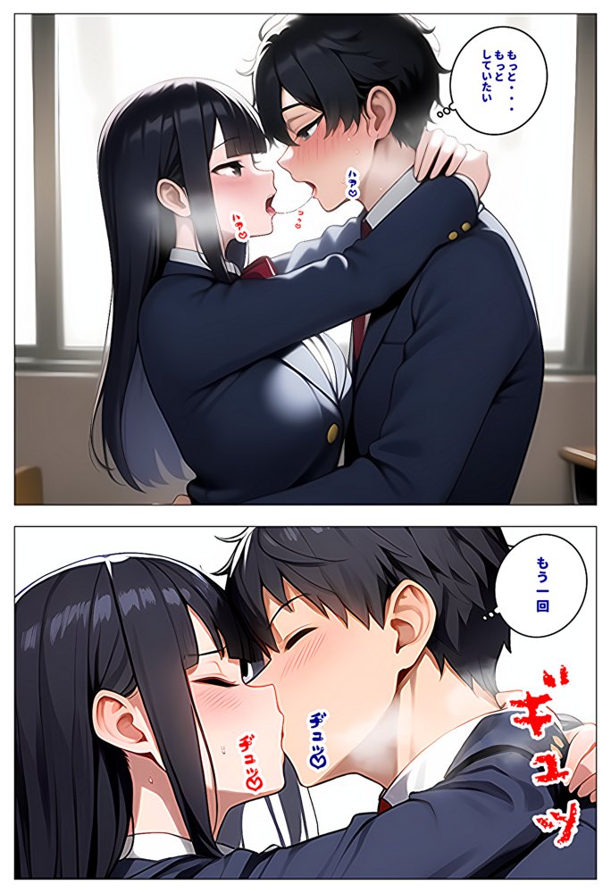 【メッチャエロい作品なので新作セールします】委員長とギャルがセックス勝負を始めたんだが俺が審判をする事になった話 エロ同人誌画像 019