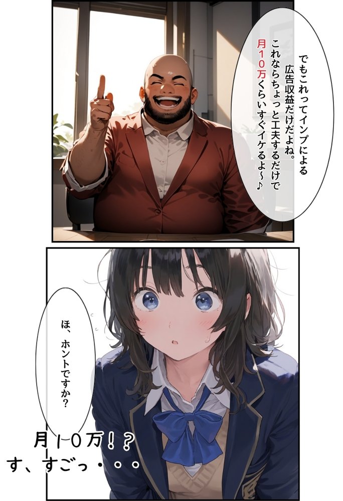 地味で華奢な裏垢女子がおじさんとハメ撮り生配信するまで エロ同人誌画像 011