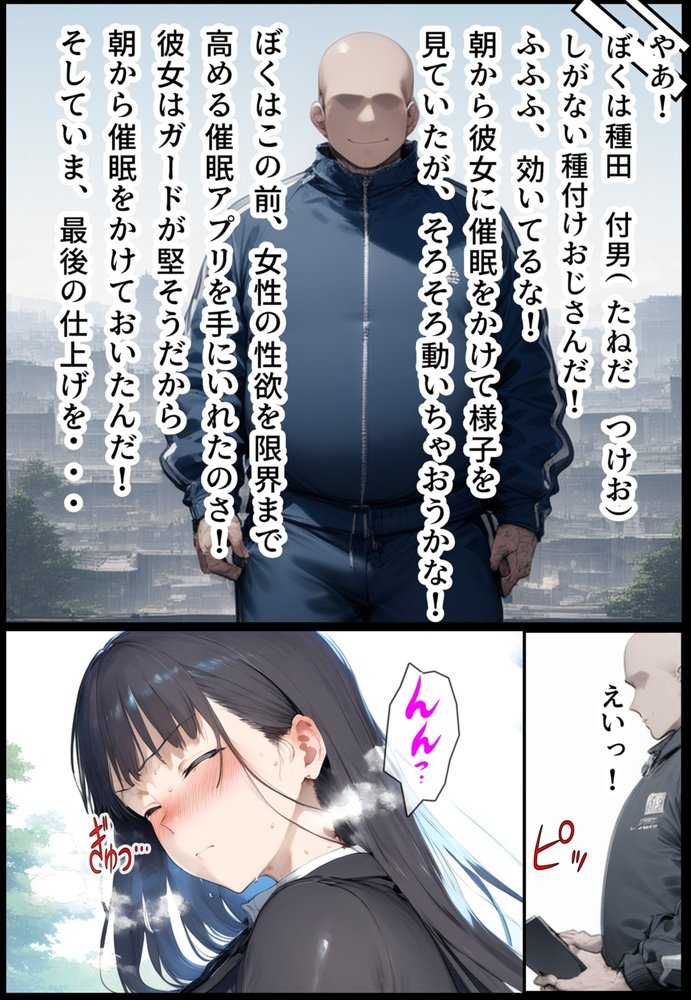 催淫種付けおじさん家元に性欲を限界まで高める催淫アプリを使ってみたら、簡単にヤれた件 エロ同人誌画像 003