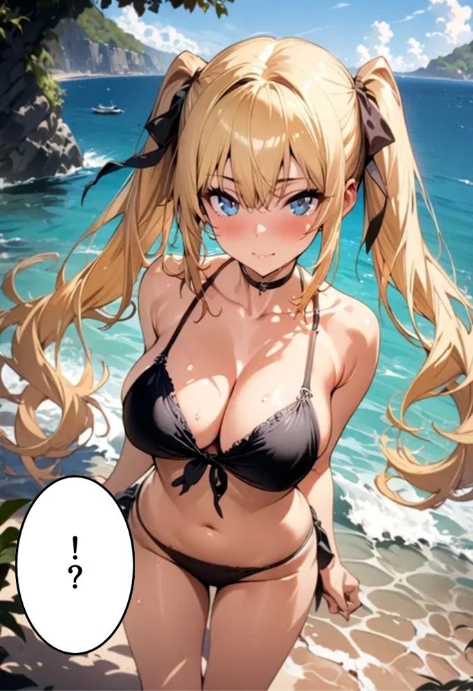 巨乳幼なじみ野外濃厚えっち エロ同人誌画像 008