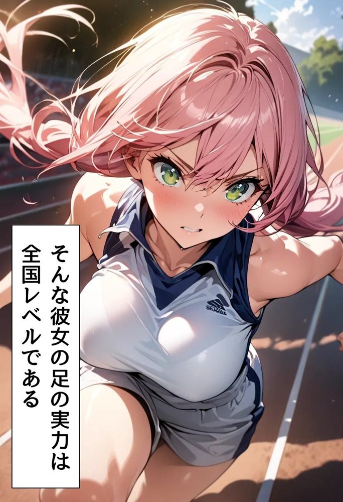 陸上部のJカップ女子と濃厚初セックス エロ同人誌画像 004