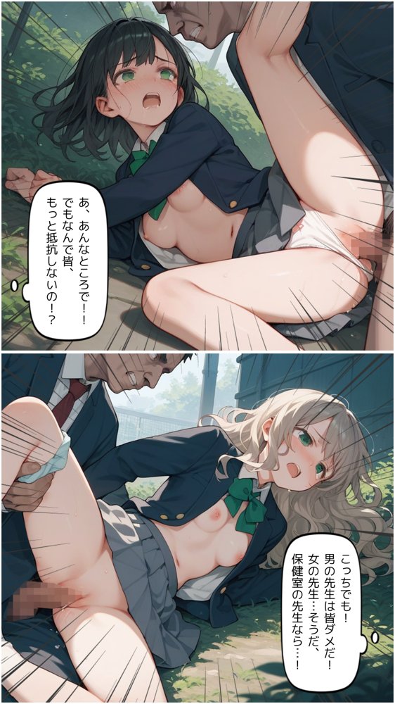 少女と悪魔の淫宗学園（Immoreligion） エロ同人誌画像 036