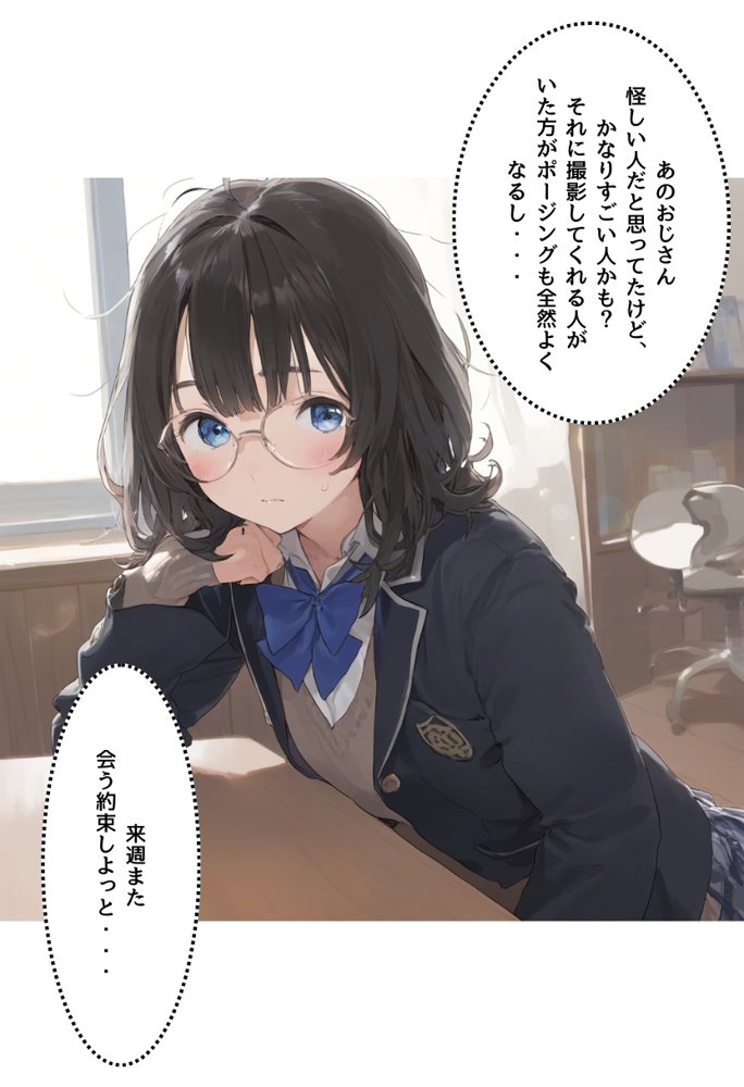 地味で華奢な裏垢女子がおじさんとハメ撮り生配信するまで エロ同人誌画像 033