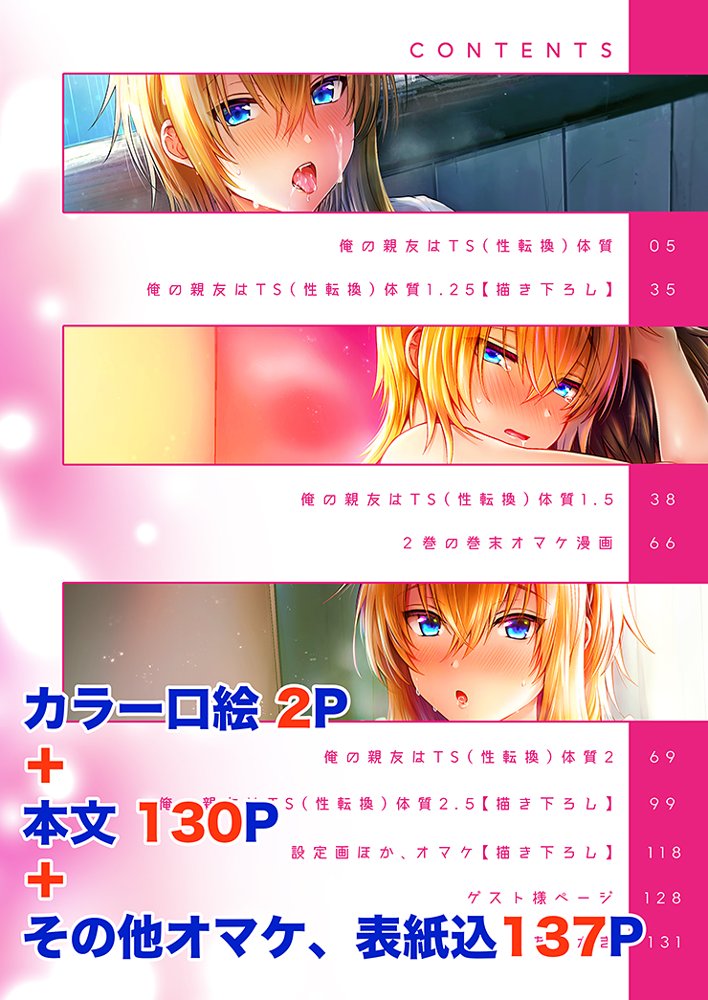 俺の親友はTS（性転換）体質 総集編1 エロ同人誌画像 041