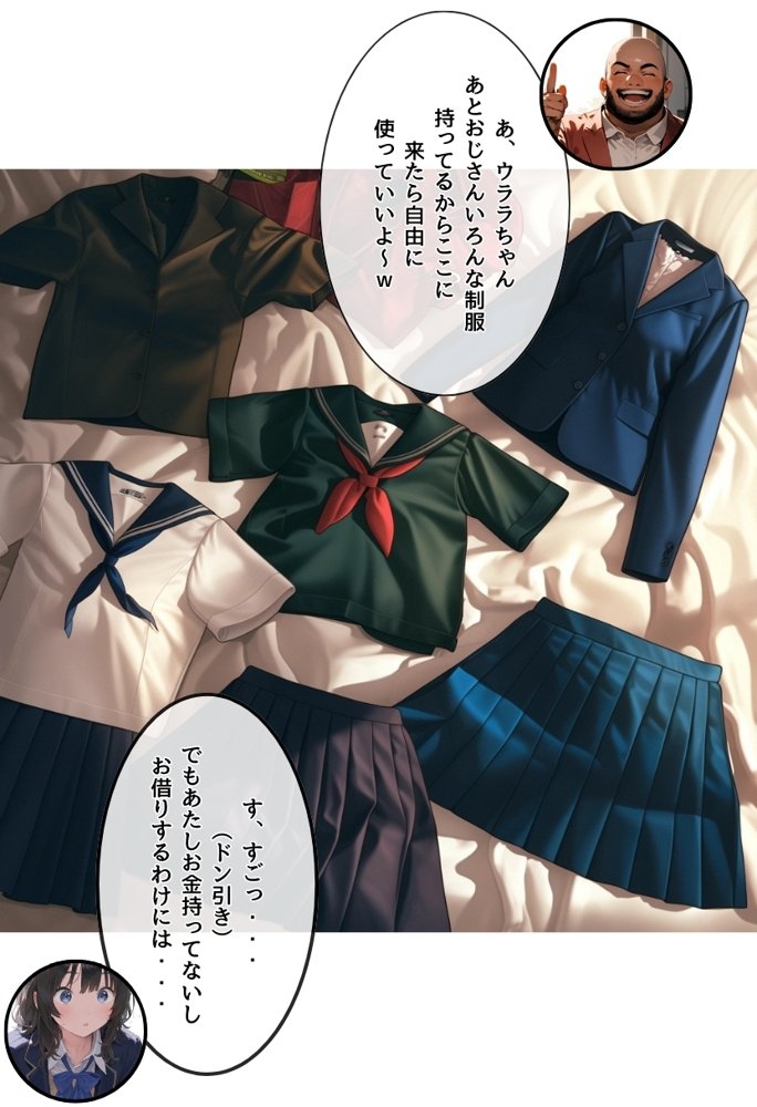 地味で華奢な裏垢女子がおじさんとハメ撮り生配信するまで エロ同人誌画像 041
