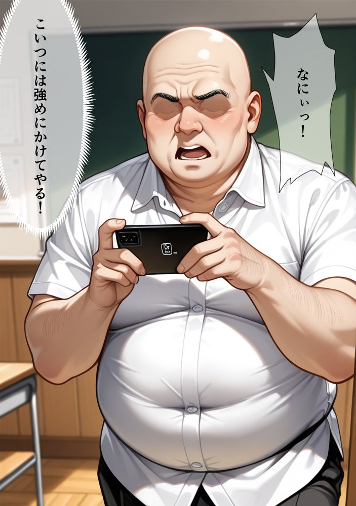 ハーレムおじさん春〇 古〇川アナル開発 エロ同人誌画像 007