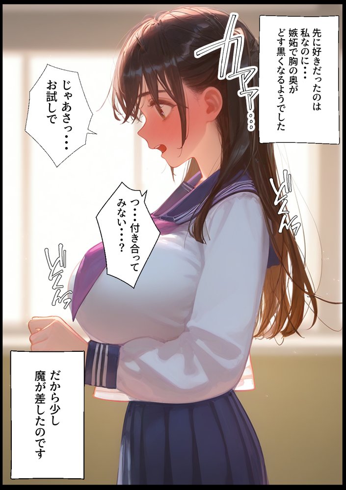 幼馴染の双子姉妹は俺のちんぽで破滅する エロ同人誌画像 008