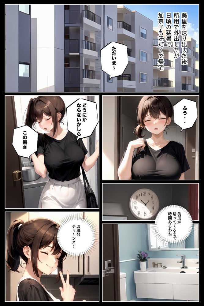 義父の計画 1〜息子の嫁を確実に孕ます最適解〜 加奈子編 エロ同人誌画像 022