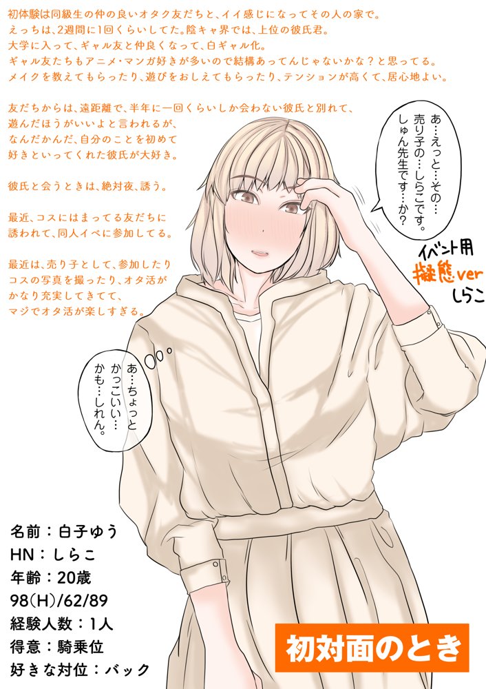 女おたくだってSEXしたい！ エロ同人誌画像 003
