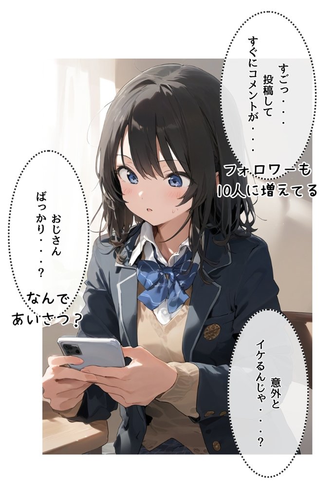 地味で華奢な裏垢女子がおじさんとハメ撮り生配信するまで エロ同人誌画像 063