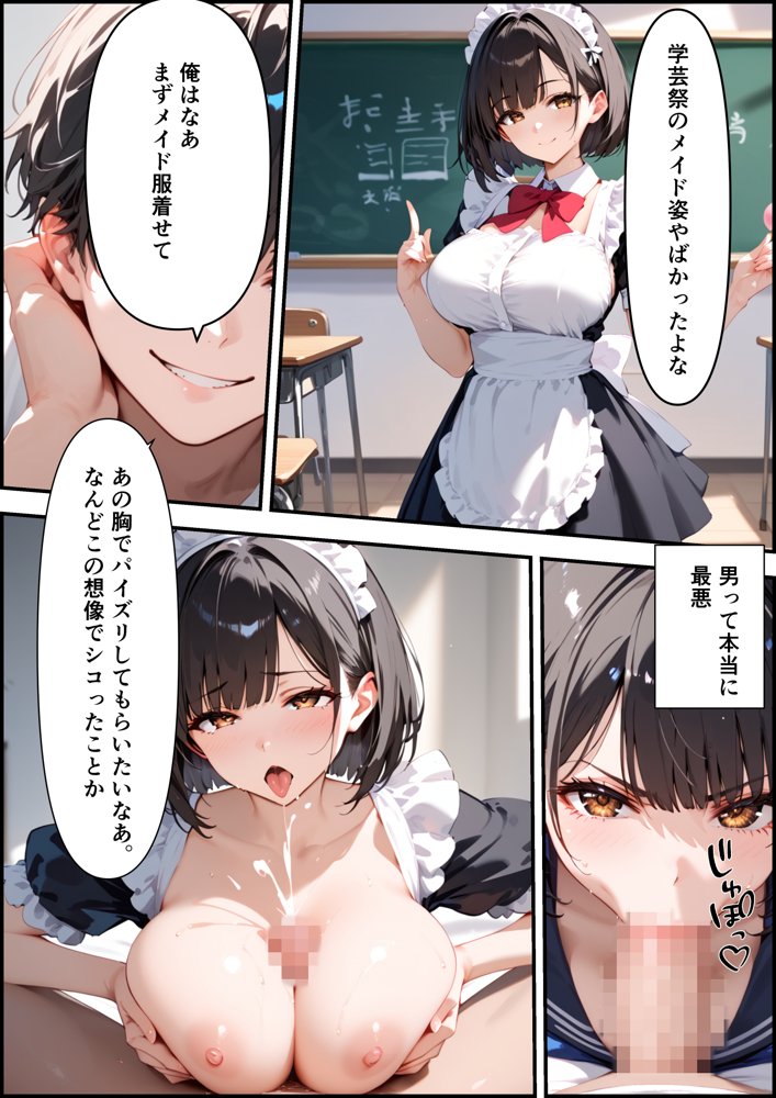 ボクを守るために不良の性奴●になっても絶対に堕ちないカノジョ2 エロ同人誌画像 005