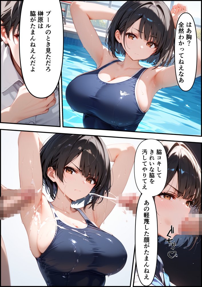 ボクを守るために不良の性奴●になっても絶対に堕ちないカノジョ2 エロ同人誌画像 006