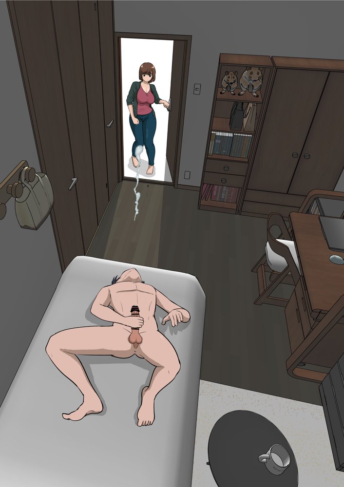 同級生にエロい目で見られているうちの母さんとらぶらぶエッチしてみた エロ同人誌画像 023