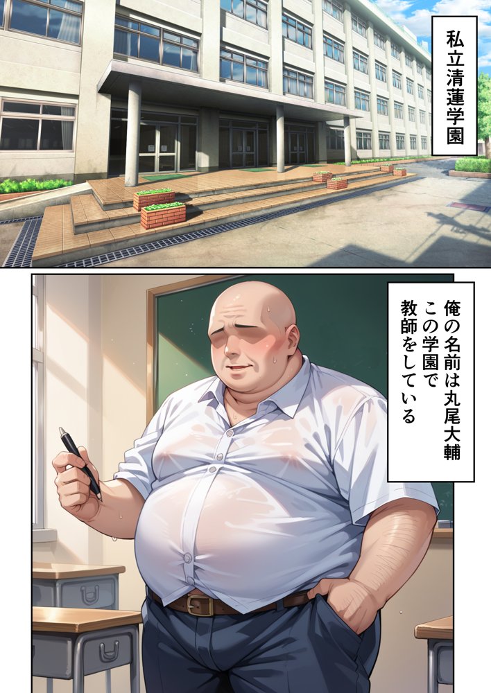俺の催●アカデミア エロ同人誌画像 002