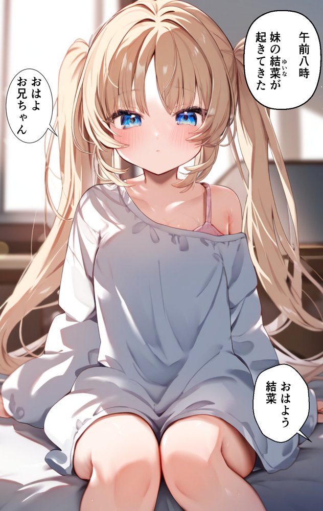 いつも無防備な妹がエロすぎる エロ同人誌画像 001