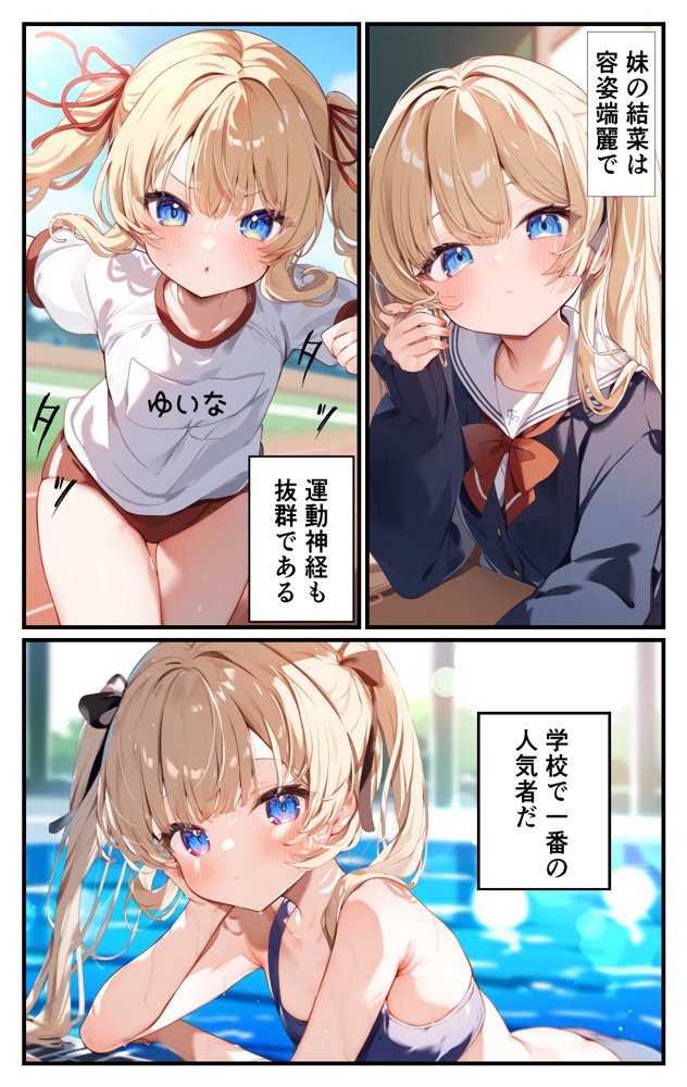 いつも無防備な妹がエロすぎる エロ同人誌画像 002