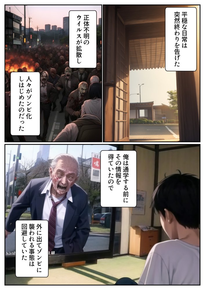 妹がゾンビになったので性処理に使わせてもらいます エロ同人誌画像 002