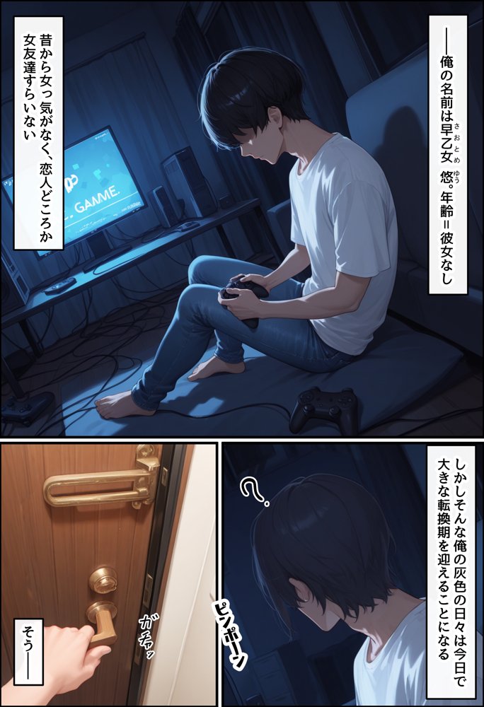 アラサー叔母さんは隙だらけ エロ同人誌画像 002