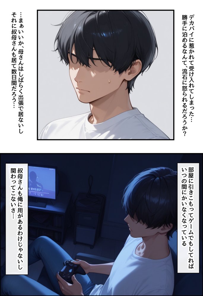 アラサー叔母さんは隙だらけ エロ同人誌画像 006