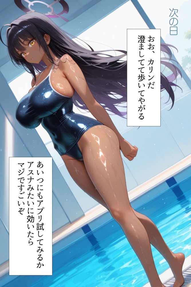 催〇アプリ開発されたカラダ抗えない快楽ボテ腹追加ver-アスナ＆カリン編- エロ同人誌画像 006