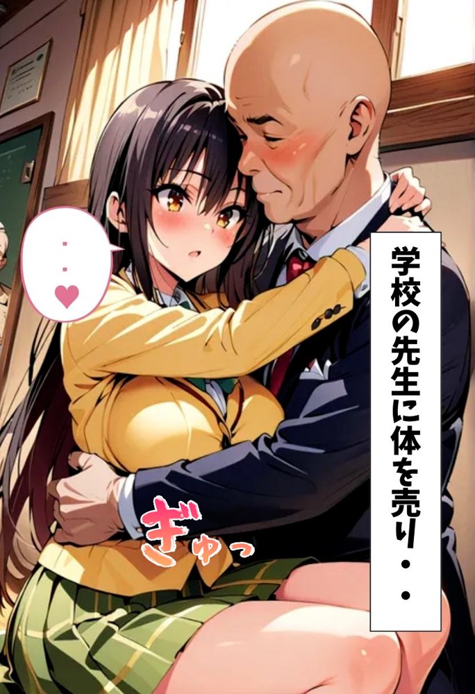 爆乳古手川が先生と濃厚えっち エロ同人誌画像 004