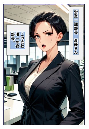 行き遅れのムカつく女上司をわからせてやった話 エロ同人誌画像 003