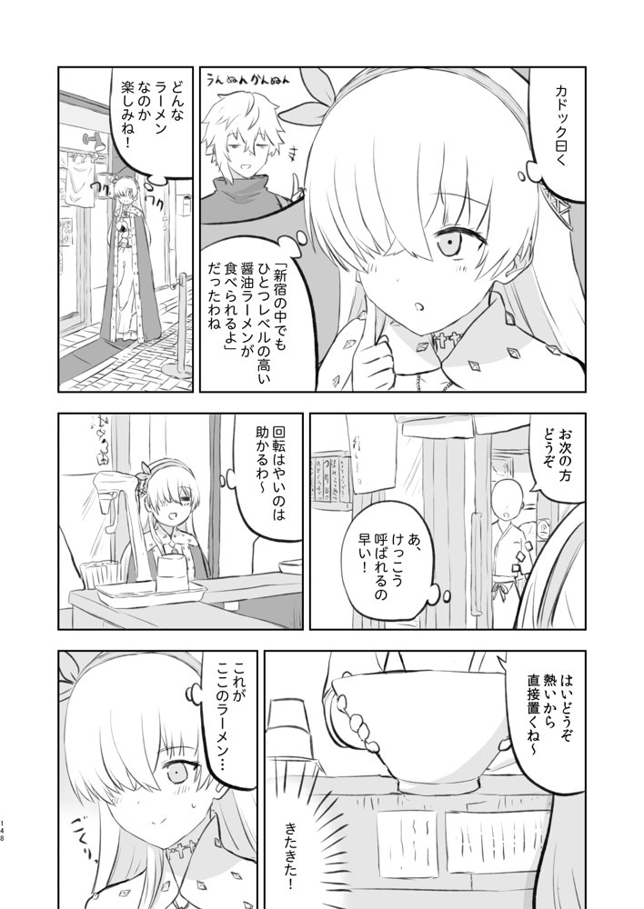 ラーメン大好き皇女アナスタシアさん 総集編 エロ同人誌画像 045