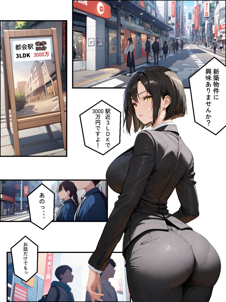 憧れの新卒ちゃんをパワハラ上司に寝取られた！大好きなあの子が喰われるのを見てるだけの僕 エロ同人誌画像 001
