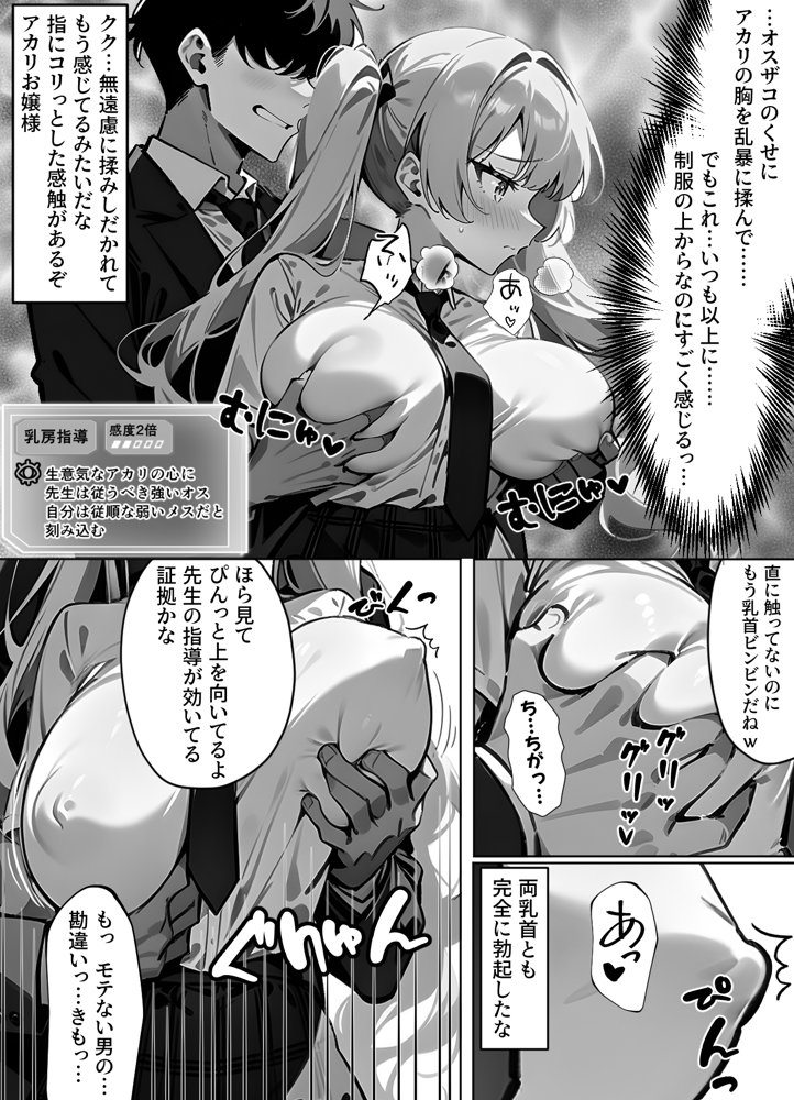 催〇クラス名簿 〜巨大財閥のメス◯キ令嬢が性処理ATM犬に堕ちる話〜 エロ同人誌画像 013