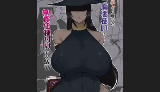 パーティに雇った魔法使いに無責任種付けする話