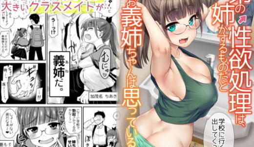 弟の性欲処理は、姉がするものだと お義姉ちゃんは思っている。
