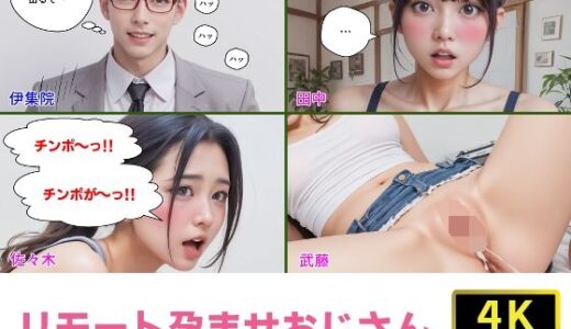 リモート孕ませおじさん【4Kマンガ＋写真集】悪魔のオナホールで遠隔中出し