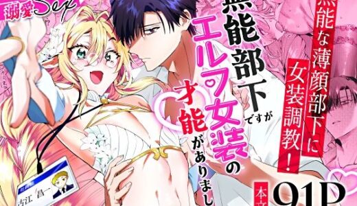 無能部下ですがエルフ女装の才能がありました。