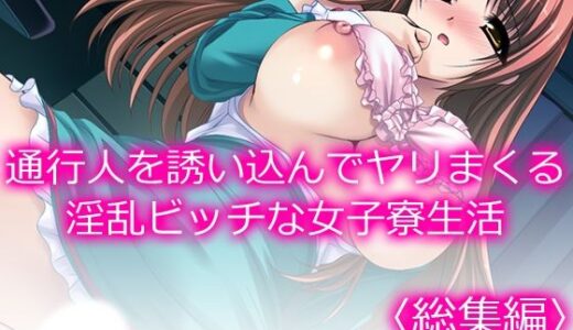 通行人を誘い込んでヤリまくる淫乱ビッチな女子寮生活 ＜総集編＞