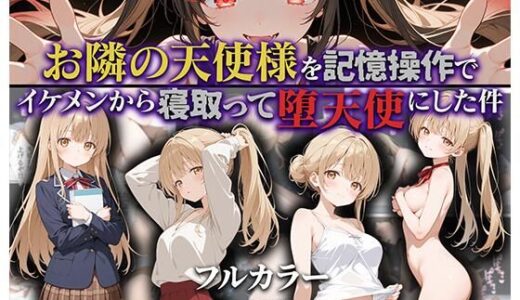 お隣の天使様を記憶操作でイケメンから寝取って堕天使にした件