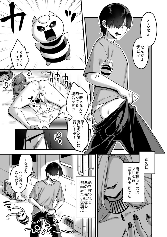 悪の手先になったので。〜魔法少女を凌●します〜 エロ同人誌画像 004