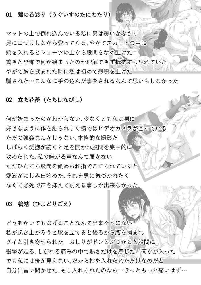 街で見つけた制服女子は48手で攻め落とせ！ エロ同人誌画像 018