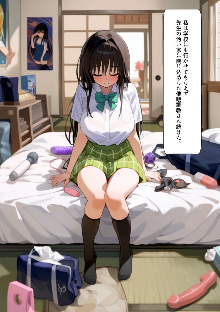 生真面目風紀委員を 催◯調教プライド崩壊古◯川ダム決壊むっつりスケベ教師の専属風紀指導 エロ同人誌画像 037
