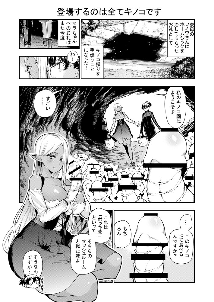 フタナリのエルフ（1話〜31話）JPEG PDF エロ同人誌画像 034