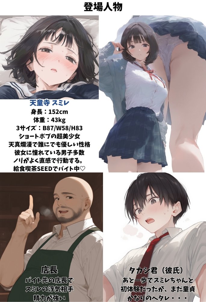 僕の彼女が種付けおじさんにNTRされてしまった件3巻 エロ同人誌画像 002