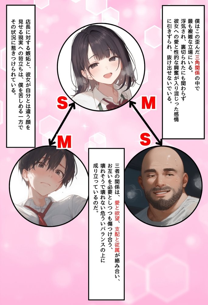 僕の彼女が種付けおじさんにNTRされてしまった件3巻 エロ同人誌画像 026