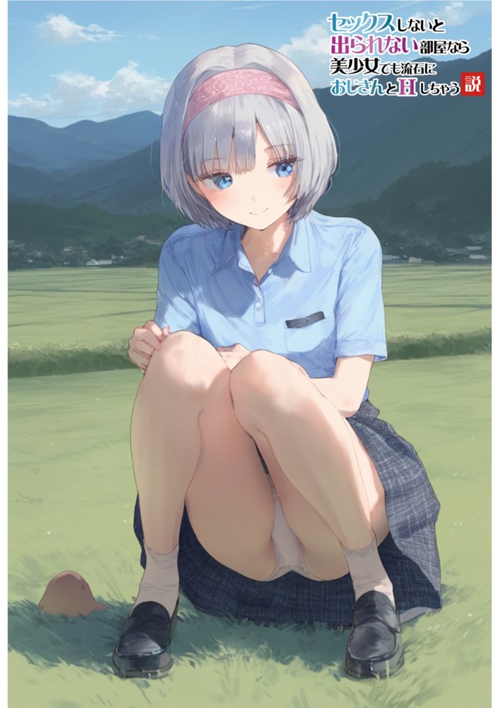 【セックスしないと出られない部屋】美少女でも流石におじさんとHしちゃう説 エロ同人誌画像 077