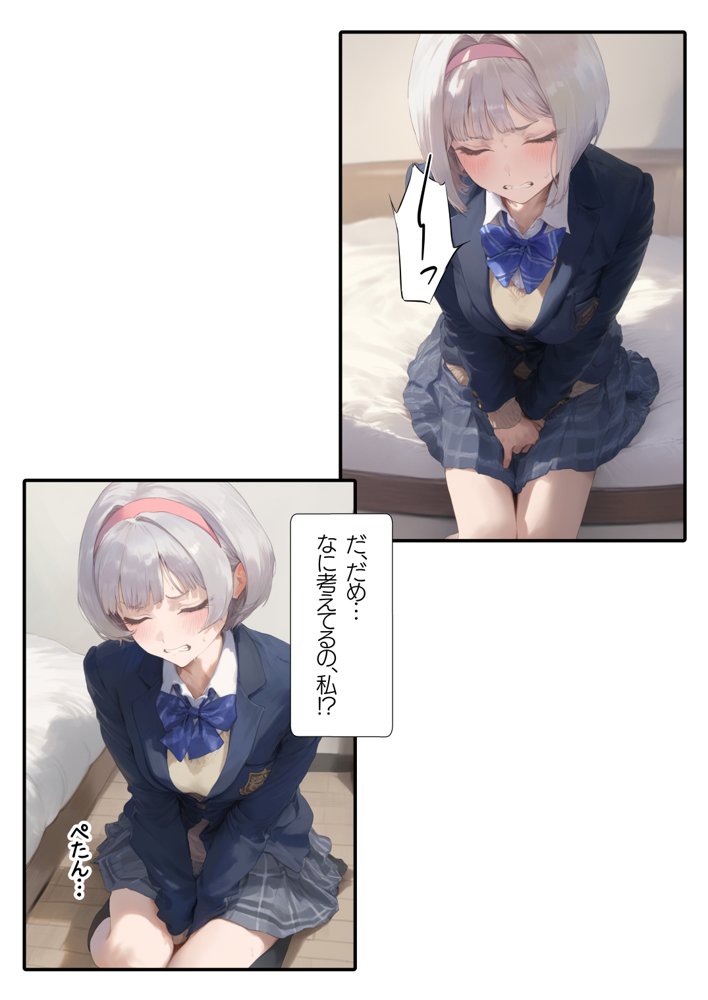 【セックスしないと出られない部屋】美少女でも流石におじさんとHしちゃう説 エロ同人誌画像 085