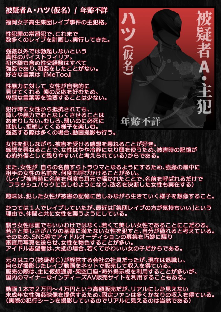 【動画】レ●プ犯の押収スマホ 〜女子校生集団強●事件犯行動画〜 エロ同人誌画像 019