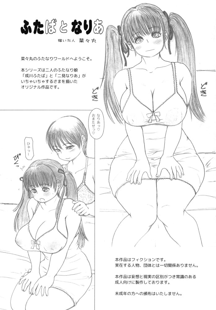 ふた×ふた総集編H エロ同人誌画像 075