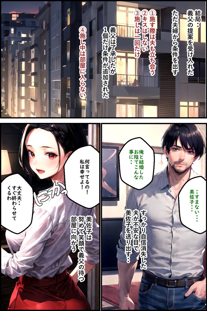 義父の計画 3 〜代理出産あなたのために〜 美佐子編 エロ同人誌画像 013